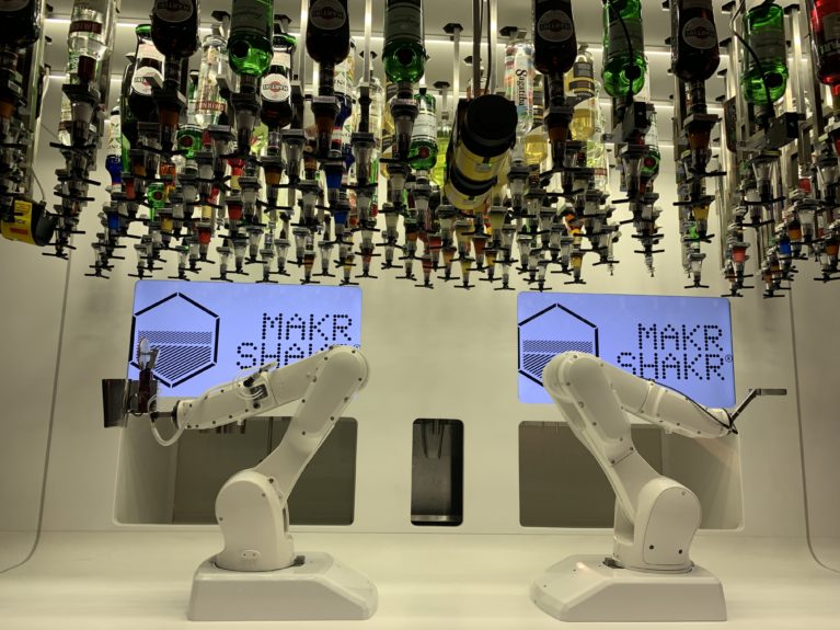 MakrShakr cocktail robots: AI More than Human